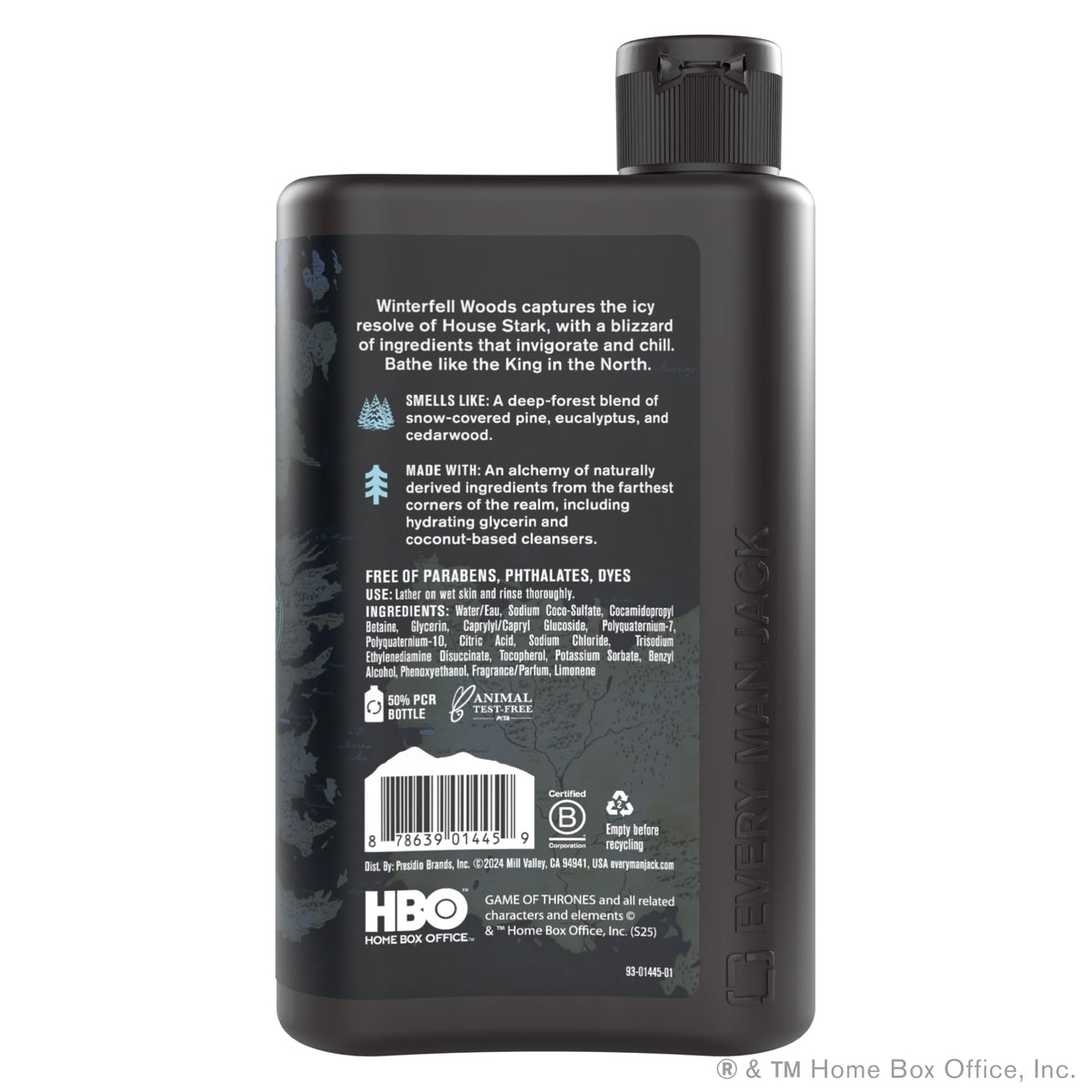 Made in USA stamp and brand logo visible on product packaging
