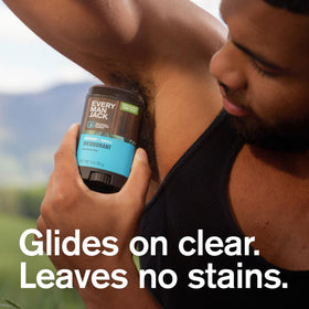 Every Man Jack deodorant ingredients highlight cotton extract for moisture absorption