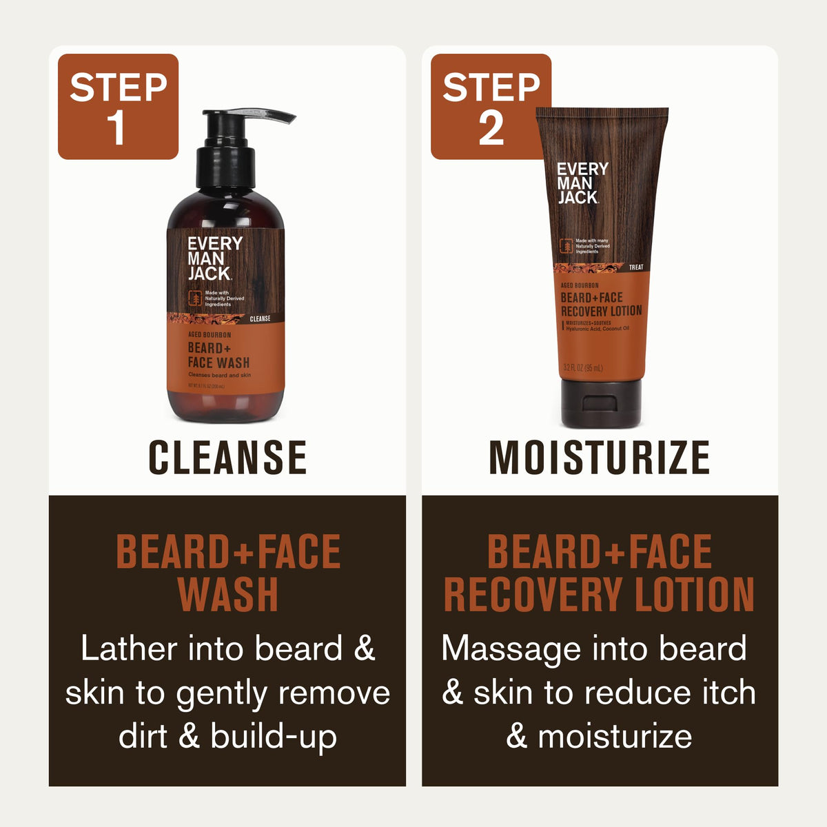 Scruff face lotion close-up on skin with calming hydration.