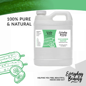 Everyday Beauty Cucumber Hydrosol spray mist used as a refreshing facial and hair tonic.