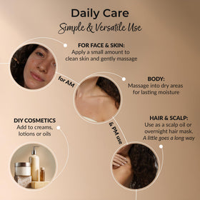 Everyday Beauty Vitamin E oil induction seal cap ensures freshness