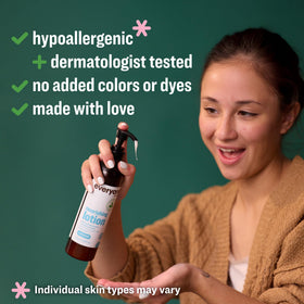 Everyone 2-in-1 unscented lotion hands-application highlighting smooth hydrated skin