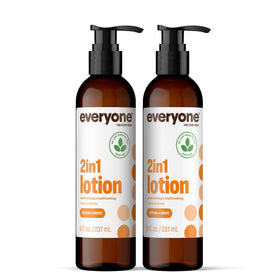 Everyone Citrus-Mint 2in1 lotion bottle for hands and body delivers fast-absorbing moisture.