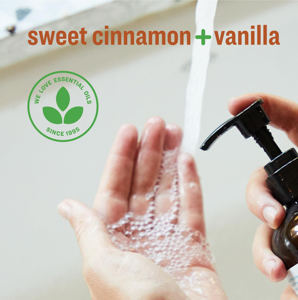 Pump dispensing Everyone hand soap for quick, clean lather.