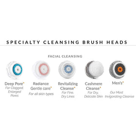 Evetree Deep Pore Brush Head close-up bristles; soft rounded design for gentle daily cleansing