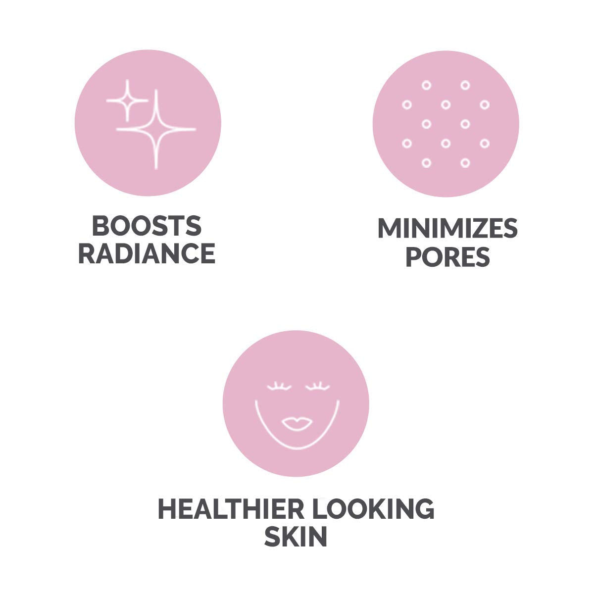 Evetree Radiance brush head for Mia Fit—rounded bristles for all skin types