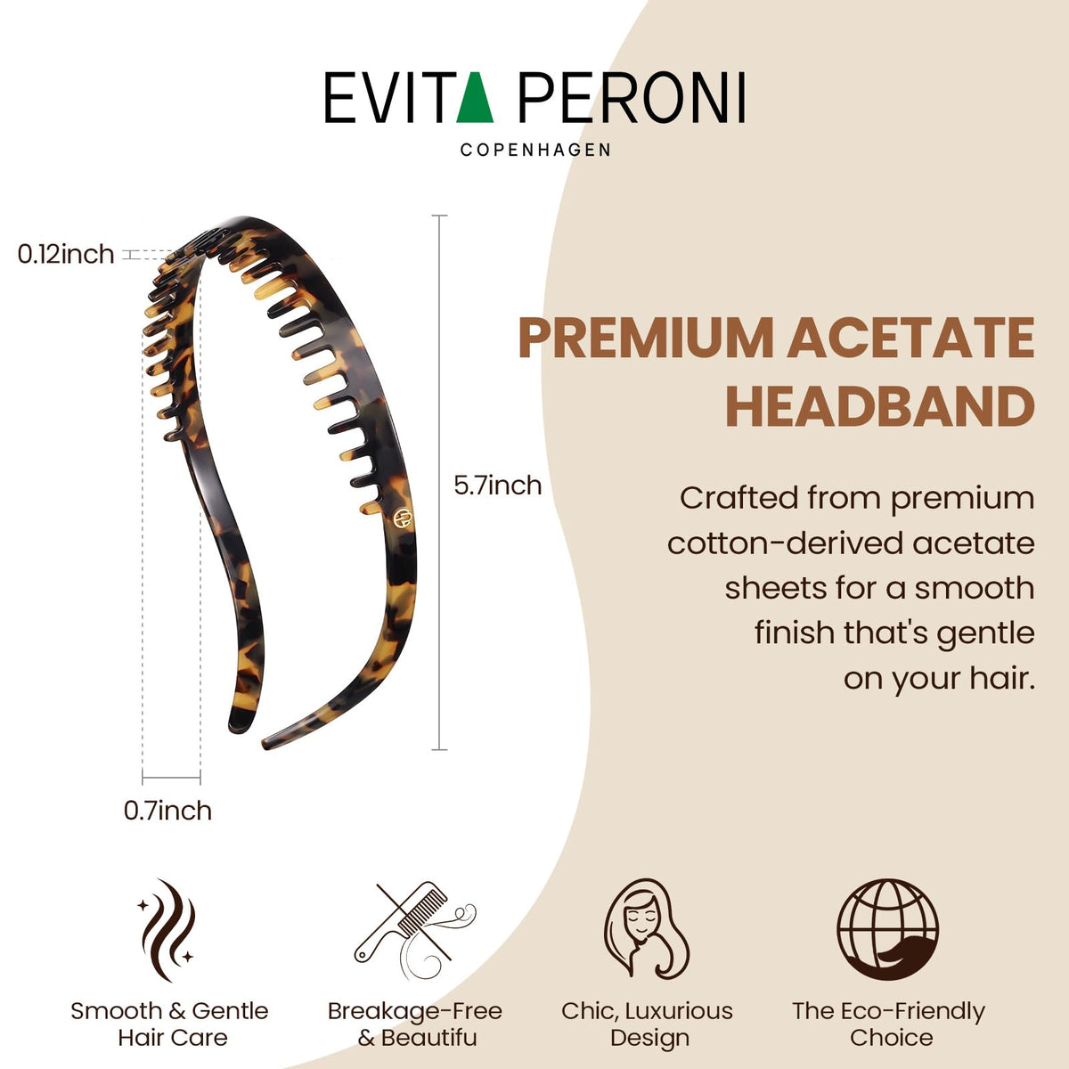 EVITA PERONI gift box presentation with velvet pouch.