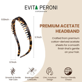 EVITA PERONI gift box presentation with velvet pouch.