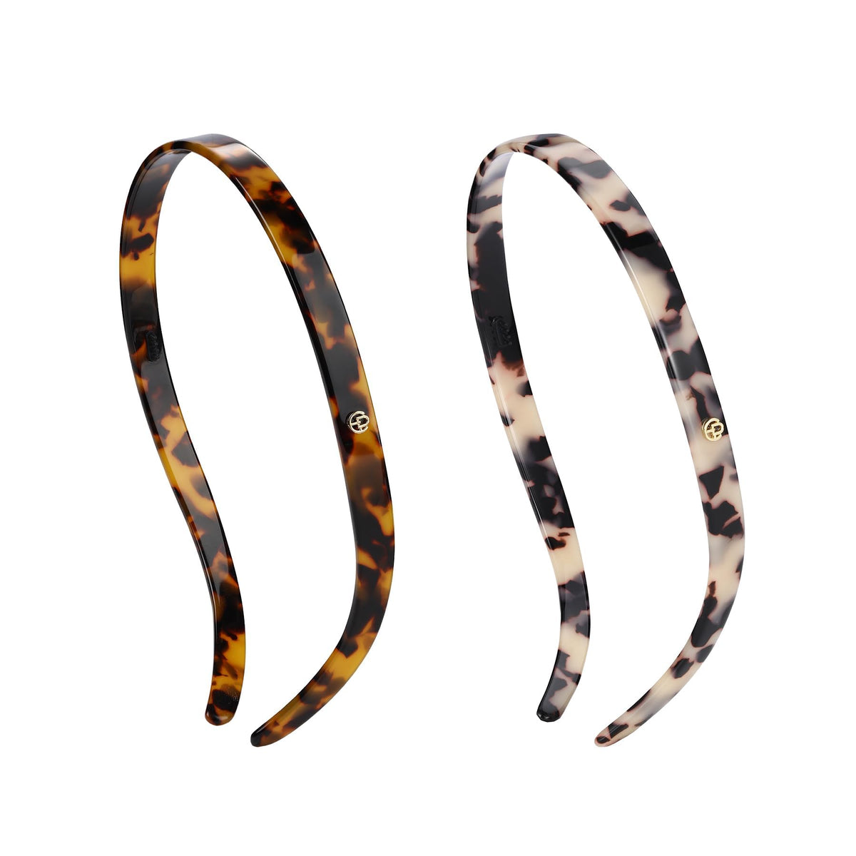 EVITA PERONI hair band curve design supports glasses for all-day wear.
