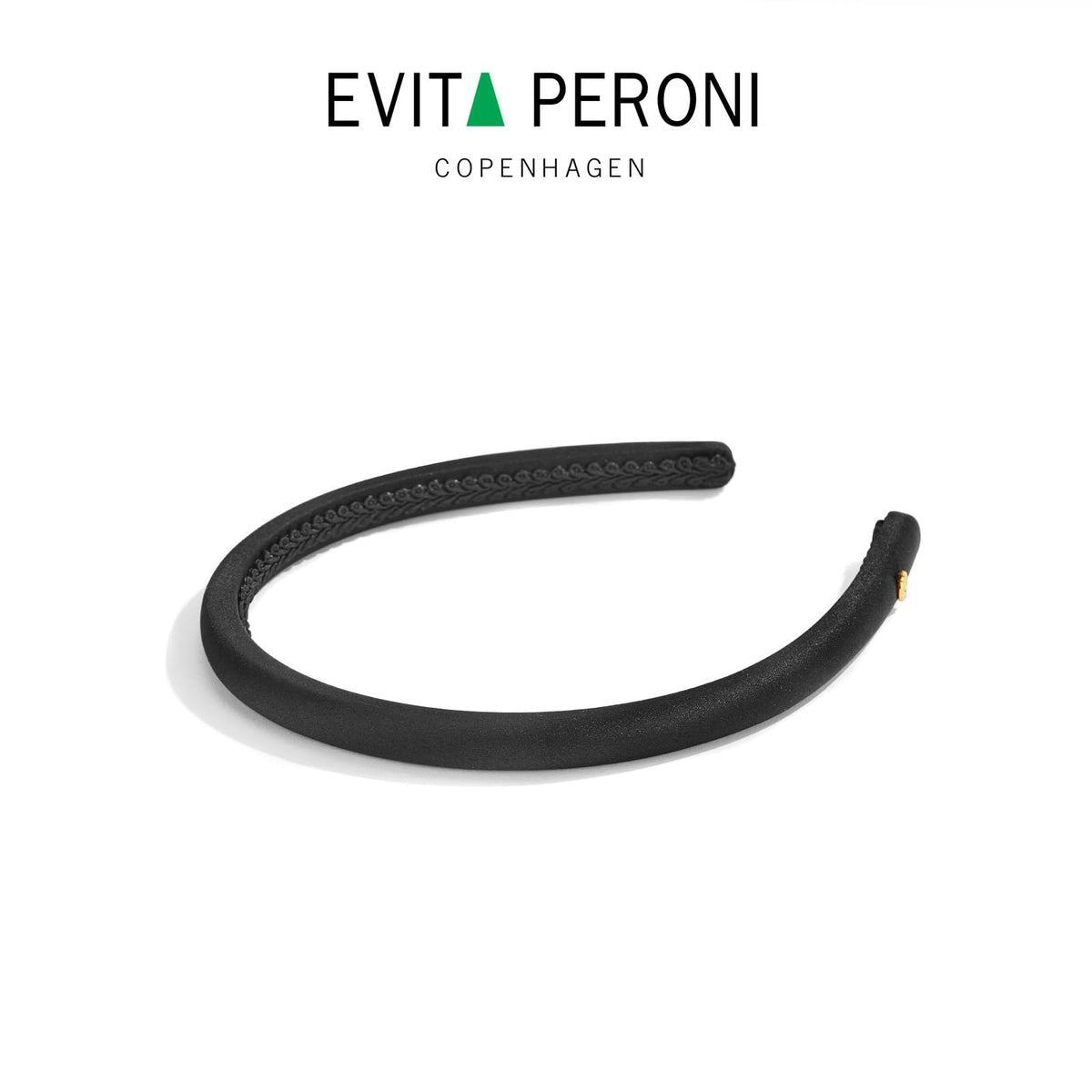 EVITA PERONI silk headband gift box packaging for special occasions