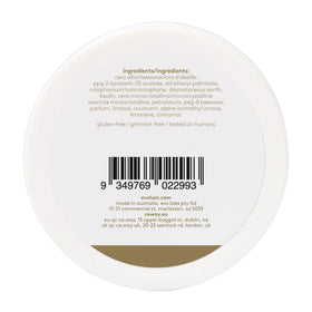 EVO Cassius jar close-up showing premium texture and control.
