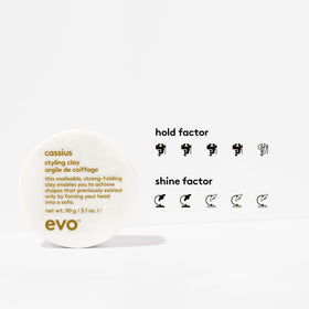 EVO Cassius textured hair action highlighting added volume.