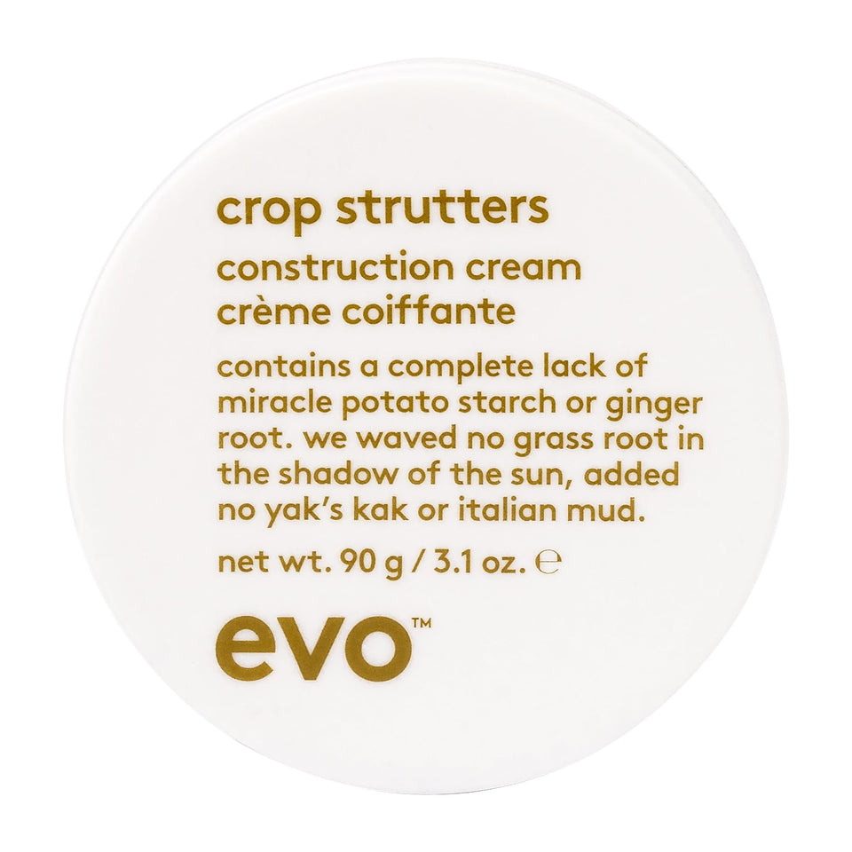 EVO Crop Strutters bottle closeup shows premium packaging and easy dispensing