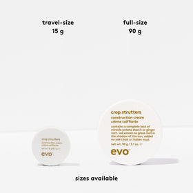 EVO Crop Strutters finish adds subtle shine and separation for shape