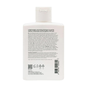 EVO Gluttony Volumizing Shampoo lather shows a gentle cleanse that protects color