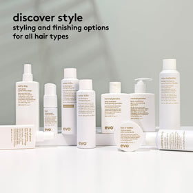 EVO Icon Welder application on hair for everyday use and protection.