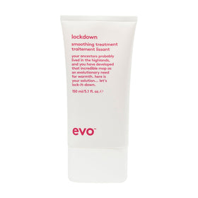 EVO Lockdown bottle with pump for easy application and frizz control