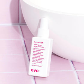 EVO Love Touch humidity seal demonstrates moisture retention for lasting style