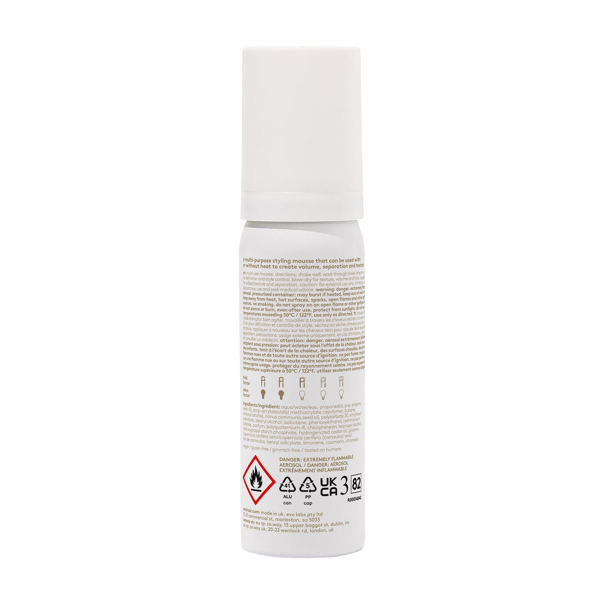 EVO Macgyver mousse dispense cap enables easy application