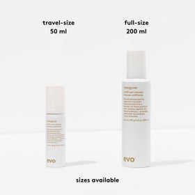 EVO Macgyver mousse semi-matte-finish delivers natural shine.