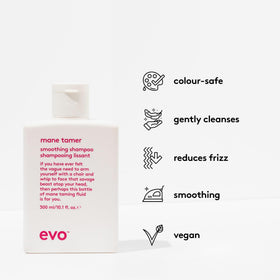 EVO Mane Tamer bottle pour shows easy daily dispensing
