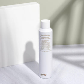 EVO Miss Malleable hair-style-hold captures long-lasting shape with flexible control.