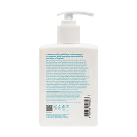 Evo The Therapist conditioner cream texture close-up showing rich glide for color-treated hair.