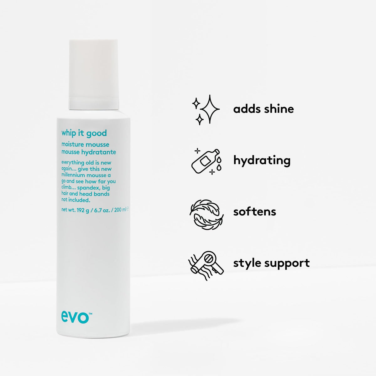 EVO Whip It Good mousse pump demonstrates easy, even distribution