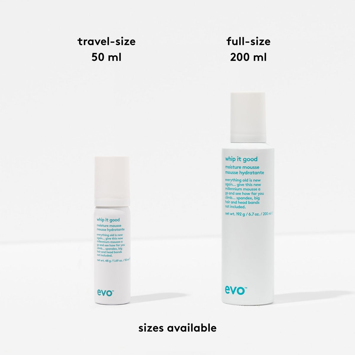 EVO Whip It Good pairs well with other styling products for layering