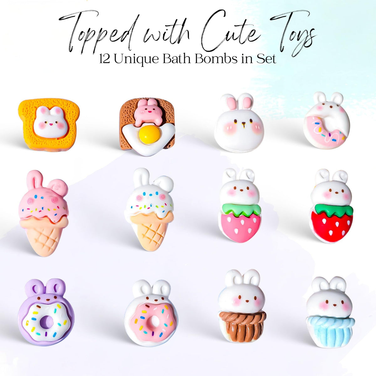 EvolutionUSA collectible toy figures add excitement to each bath