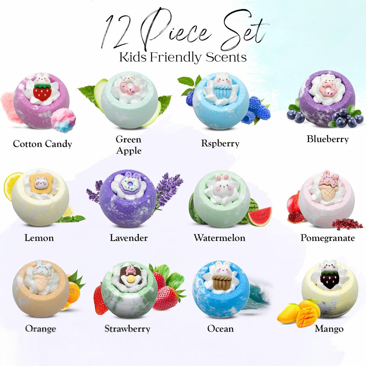 EvolutionUSA large bombs fizz longer for extended bathtime