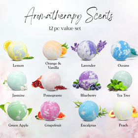 EvolutionUSA individually wrapped with aromatherapy scents creates a thoughtful, gift-ready box