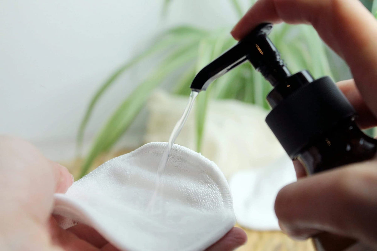 Evolve Deep Clean Micellar Water small-batch packaging suggests handmade quality.