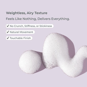 EVOLVh InstaVolume foam on fine hair adds body without crunch