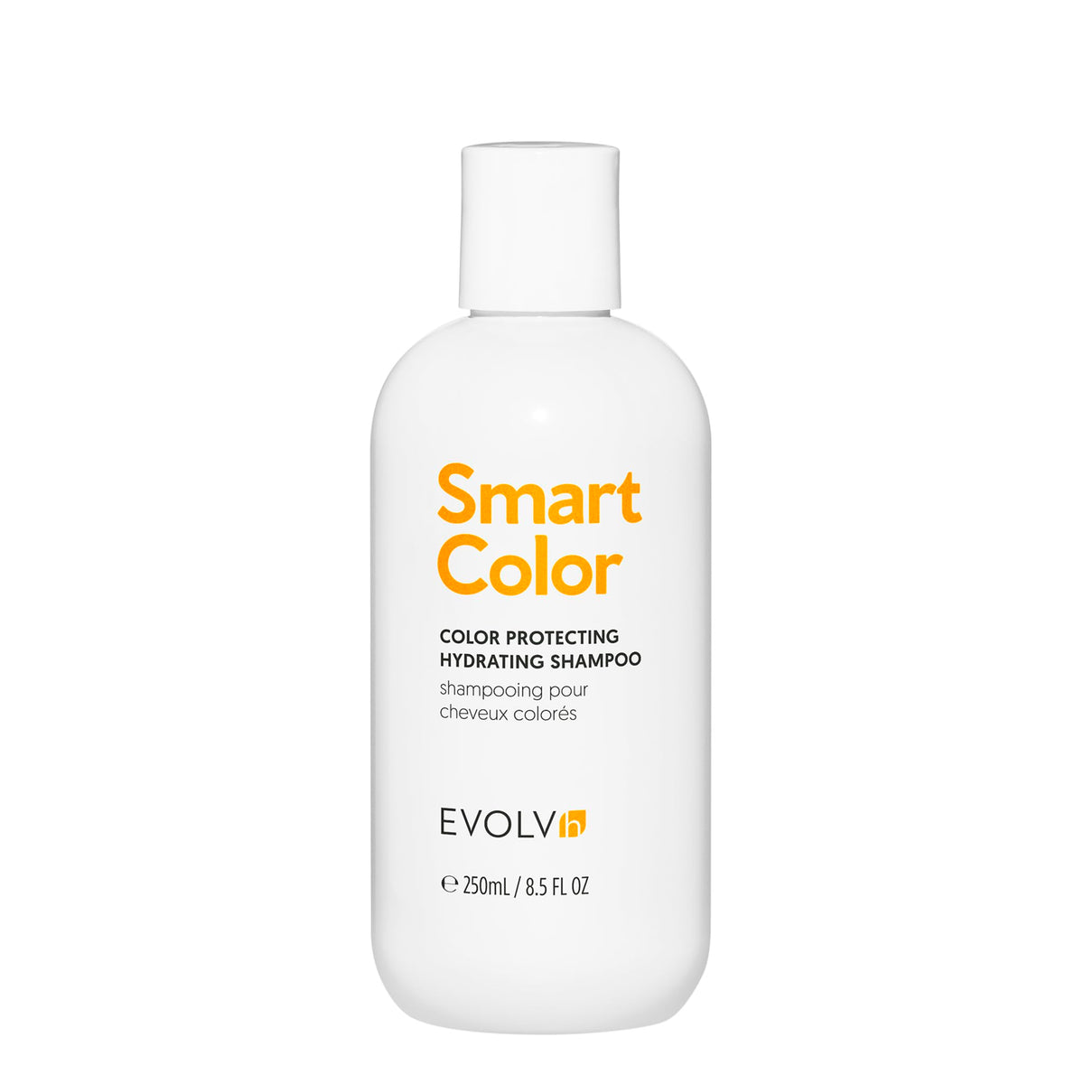 EVOLVh SmartColor Protecting Shampoo bottle for color-safe cleansing with grapefruit aroma