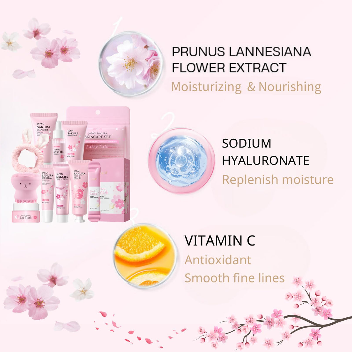 Evolvique Sakura tone-up cream jar brightens and evens tone
