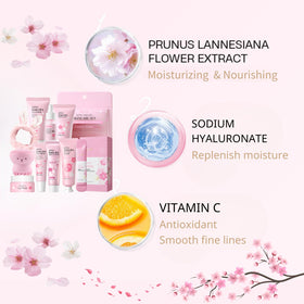 Evolvique Sakura tone-up cream jar brightens and evens tone