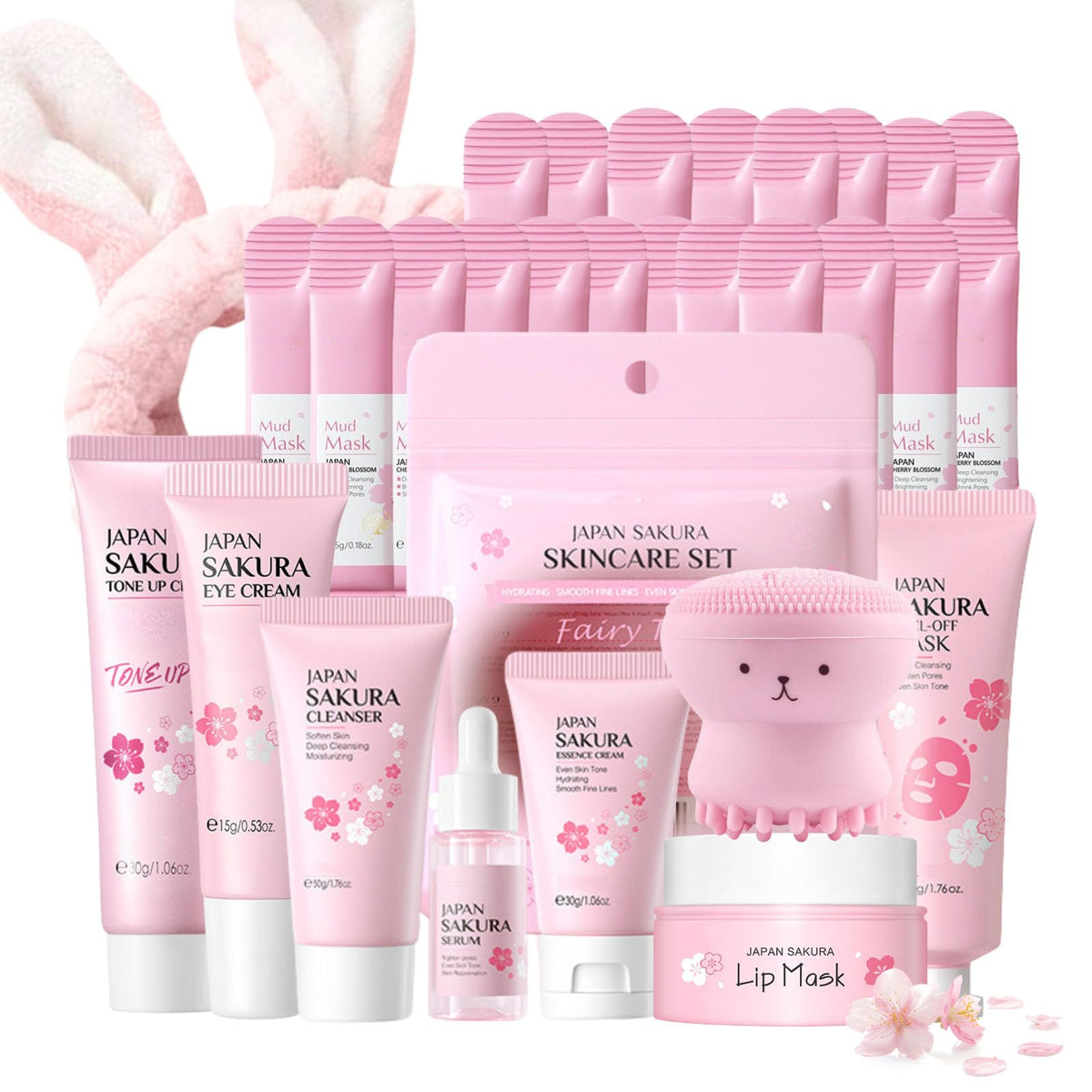 Evolvique Sakura cleanser bottle for refreshed, clean skin