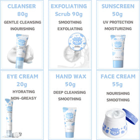 Evolvique Milk Face Cream, moisturizing formula for smoother skin.