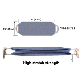 Evridwear unisex design provides a comfortable grip and effective exfoliation.