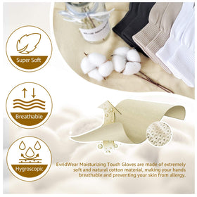Evridwear gloves with touchscreen fingertips for easy phone use.