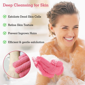 Evridwear three-pair set for deeper exfoliation on tougher areas.