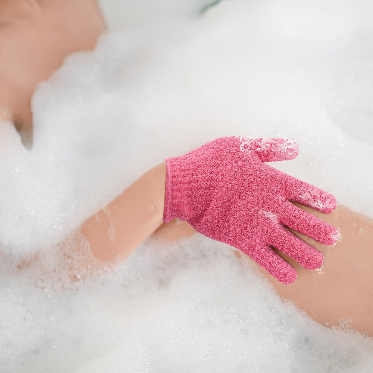 Evridwear gloves are easy to clean and reuse after showers.