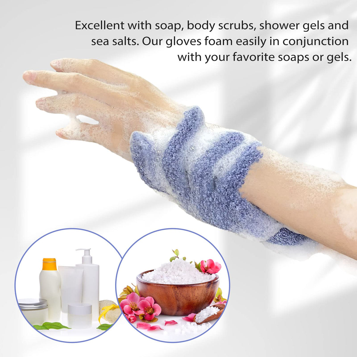 Evridwear gloves after use, easy rinse and air dry on hook.