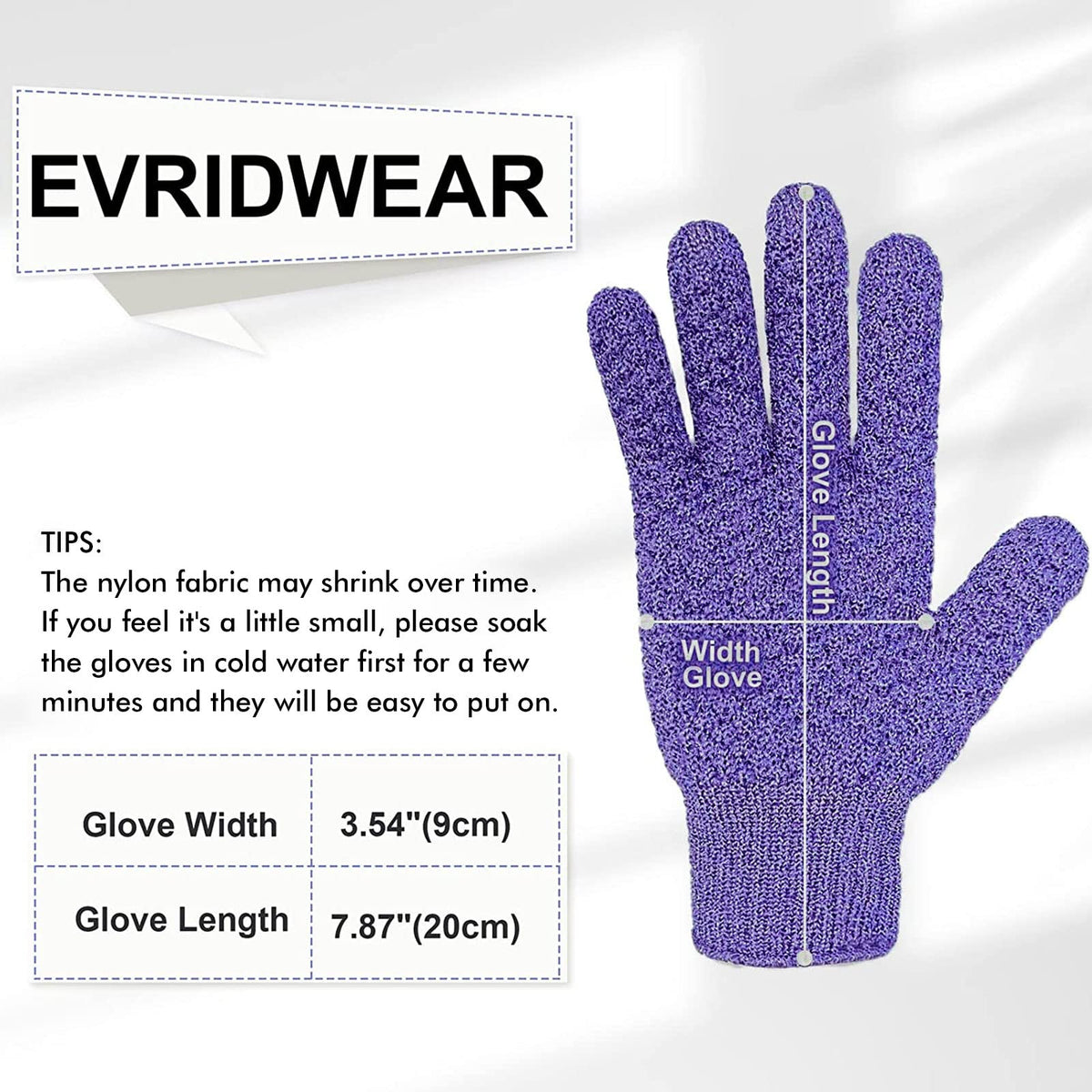 Evridwear gloves suitable for neck shoulders feet and more