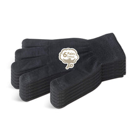 Evridwear moisturizing cotton gloves with touchscreen fingertips for easy phone use.
