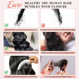 EWV quick weave bundle setup for fast styling