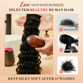 EWV 12A Brazilian virgin hair with soft texture and durable body
