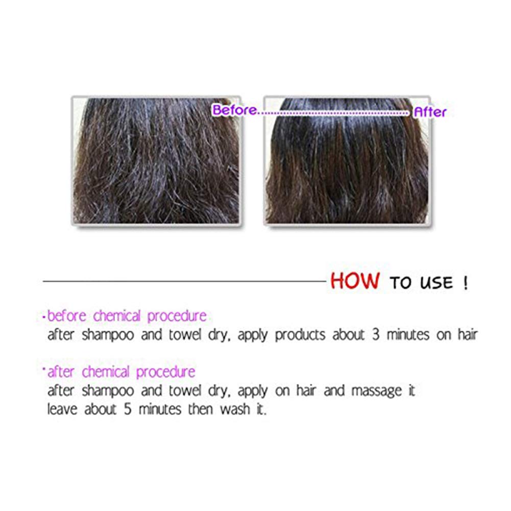 Ex Ceramide PPT Treatment 1000ml hair application demonstrates salon-like results at home