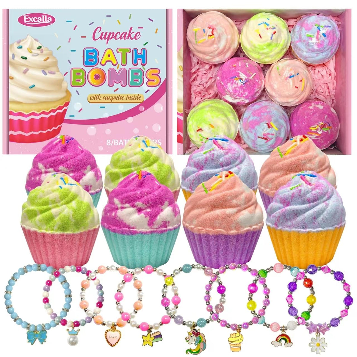 Excalla Cruelty-free and humane bath bombs for guilt-free play.